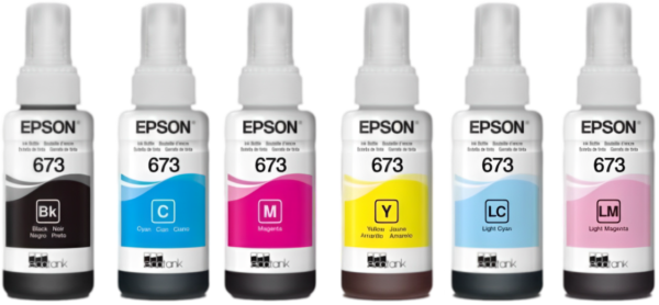 EPSON 673 INK CMYK PACK