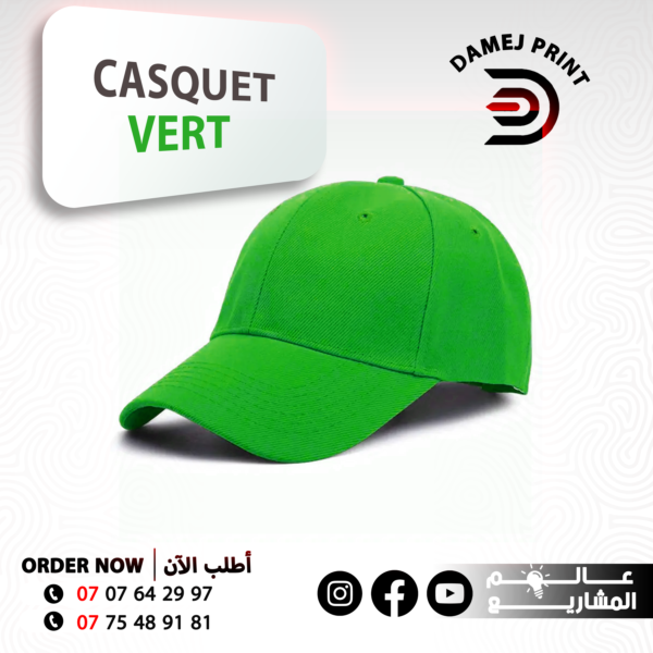 Casquette Multicolore pour Sublimation – Personnalisation Facile et Qualité Supérieure