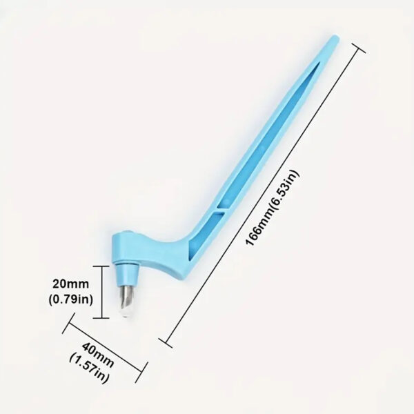 Hand crafting knife 360° rotating blade art